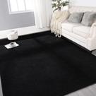 Tapete Area Gifeas Large Ultra Soft Moderno 120x180cm Preto