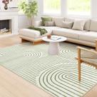 Tapete Area Lahome Abstract Rainbow 200x300cm verde