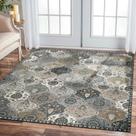 Tapete Area Lahome Lavável Marroquino 180x270cm Cinza