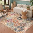Tapete Area Lahome Moroccan Trellis 90x150cm Creme Lavável