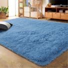 Tapete Area LOCHAS Ultra Soft Fluffy Living Room 160x230cm azul