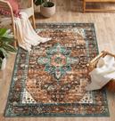 Tapete Area Moynesa Ultrafino Vintage Lavável 90x150cm