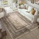 Tapete Area NICETOWN ultrafino marrom oriental 150x240cm