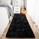 Tapete Area Noahas Black Runner para corredor de 60 x 180 cm, antiderrapante