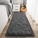 Tapete Area Noahas Dark Grey Runner para corredor 60x180cm
