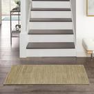 Tapete Area Nourison Home Essentials em ouro verde 91x152 cm