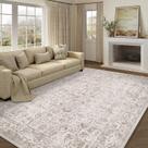 Tapete Area PureCozy Castanho Claro 270x360cm Lavável à Máquina Tapete Area PureCozy Castanho Claro 270x360cm Lavável à Máquina