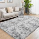 Tapete Area Puremy Ultra Soft 150x210 cm tingido de cinza claro Tapete Area Puremy Ultra Soft 150x210 cm tingido de cinza claro
