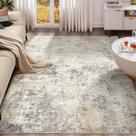 Tapete Area UERMEI Lavável Neutro Moderno 240x360cm Cinza Dourado Tapete Area UERMEI Lavável Neutro Moderno 240x360cm Cinza Dourado