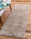 Tapete Area Unique Loom Solid Shag Collection Taupe 80 cm x 305 cm Tapete Area Unique Loom Solid Shag Collection Taupe 80 cm x 305 cm