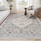 Tapete Area Zesthome Ultrafino Lavável 150x210cm Bege Tapete Area Zesthome Ultrafino Lavável 150x210cm Bege
