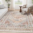 Tapete Area zesthome Ultrafino Lavável 150x210cm Laranja