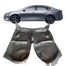 Tapete assoalho couro emborrachado luxo byd king hibrido