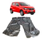 Tapete assoalho fiat mobi grafite vinil liso todos