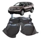 Tapete assoalho honda crv 2012/2016 preto fosco