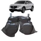 Tapete assoalho honda hrv 2022/2025 preto fosco luxo