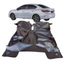 Tapete ASSOALHO Honda New City Sedan 2022 Preto Fosco