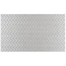 Tapete Atlanta Alto Relevo Antiderrapante 140x200cm Corttex - Listras Prata Tapete Atlanta Alto Relevo Antiderrapante 140x200cm Corttex - Listras Prata