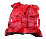 Tapete Auto para Assoalho em Verniz Liso Volkswagen Gol G5 G6 G7 G8 Vermelho