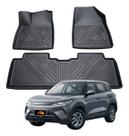 Tapete Automotivo Assoalho 3D Tipo Bandeja Bordas Elevadas BYD Yuan Pro Atto 2 Tapete Automotivo Assoalho 3D Tipo Bandeja Bordas Elevadas BYD Yuan Pro Atto 2