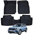 Tapete Automotivo Bandeja Vw T-Cross 2018 a 2026 Preto Tapete Automotivo Bandeja Vw T-Cross 2018 a 2026 Preto