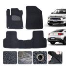 Tapete Automotivo Capacho Basalt Cor Grafite 24 25 26 sem odor 3 pçs Linha Robusta Luxo Sem odor