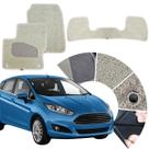 Tapete Automotivo Capacho Original Lanzi para Ford Focus 2015 a 2019 Bege 3 Peças 12mm Grosso e mágico