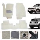 TAPETE AUTOMOTIVO CAPACHO PARA VOLKSWAGEN TCROSS 20 A 24 25 26 Sense Comfortline Highline COR BEGE