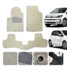 Tapete Automotivo Capacho Para VW Up Move High Take Cor Bege Original Lanzi Personalizado Sem Odor 3 Pçs