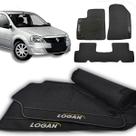 Tapete Automotivo para Logan 2007 2008 2009 2010 2011 2012 2013 2014 Qualidade Premium Sob Medida