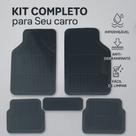 Tapete Automotivo Universal Todas as Marcas e Modelos Versátil Borracha 5 Peças