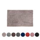 Tapete Banheiro 38x58 Antiderrapante Bolinha Macarrão lavabo casa felpudo box absorvente água