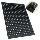 Tapete Banheiro Box Antiderrapante Borracha Preto 42x30cm