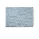 Tapete Banheiro Micro 60x40 Antiderrapante Camesa Azul Claro
