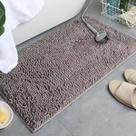 Tapete Banheiro Tamanho Grande 0,45cm x 0,65cm Macio Bolinha Macarrão Porta Antiderrapante Seca Rápido
