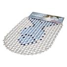 Tapete banho 69x39cm plastico antiderrapante primafer com ventosa Tapete banho 69x39cm plastico antiderrapante primafer com ventosa