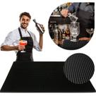 Tapete Barman Bartender Bar 30x45 Porta Copos Flexível Pvc