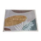 Tapete Bem Vindo 40x55 cm para Decoração de Casa Banheiros Cozinhas Entradas ou Áreas Menores