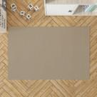 Tapete Boho Retangular 100x150cm Bege - Antiderrapante