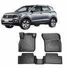 Tapete Bordas Elevadas Bandeja Compativel T-Cross 2019 5peças Tapete Bordas Elevadas Bandeja Compativel T-Cross 2019 5peças