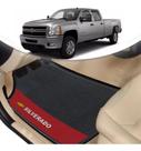 Tapete Borracha Automotivo Gm Silverado Lado Vermelho 4 Pçs Tapete Borracha Automotivo Gm Silverado Lado Vermelho 4 Pçs
