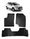 Tapete Borracha Com Bordado Jac T5 Ano 2017 A 2020 Preto - 800.525