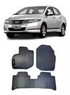 Tapete Borracha Honda City Com Bordado Ano 2009 Até 2017 - 800.543