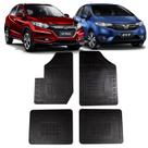 Tapete Borracha New Fit 2015-2019 HRV 2016-2019 4 Peças