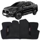 Tapete Borracha Toro 2016 à 2025 Preto Pvc Logo Bordado Jogo 3 Peças Personalizado Automotivo Wave Tapete Borracha Toro 2016 à 2025 Preto Pvc Logo Bordado Jogo 3 Peças Personalizado Automotivo Wave