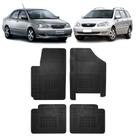 Tapete Borracha Toyota Corolla/ Corolla Fielder 2002-2008 Tapete Borracha Toyota Corolla/ Corolla Fielder 2002-2008