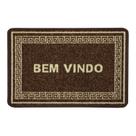 Tapete boucle bem vindo 0,40 x 0,60