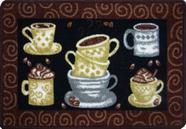 Tapete Boucle Cozinha Elegance 45cm x 1,20m Niazitex
