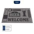 TAPETE CAPACHO 40 x 60cm KAPAZI VINIL SUPER PRINT BEER