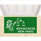 Tapete Capacho Advocacia Bem Vindo 80X40 cm Decorativo. Tapete Capacho Advocacia Bem Vindo 80X40 cm Decorativo.
